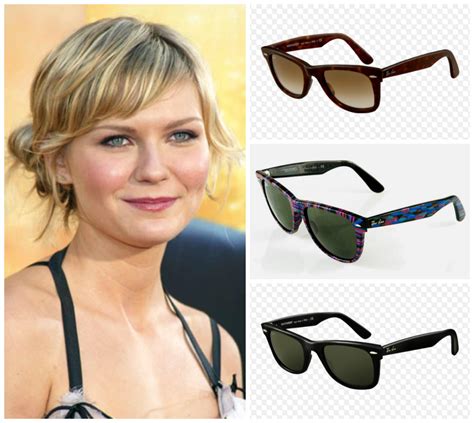 best sunglasses shape for round face.